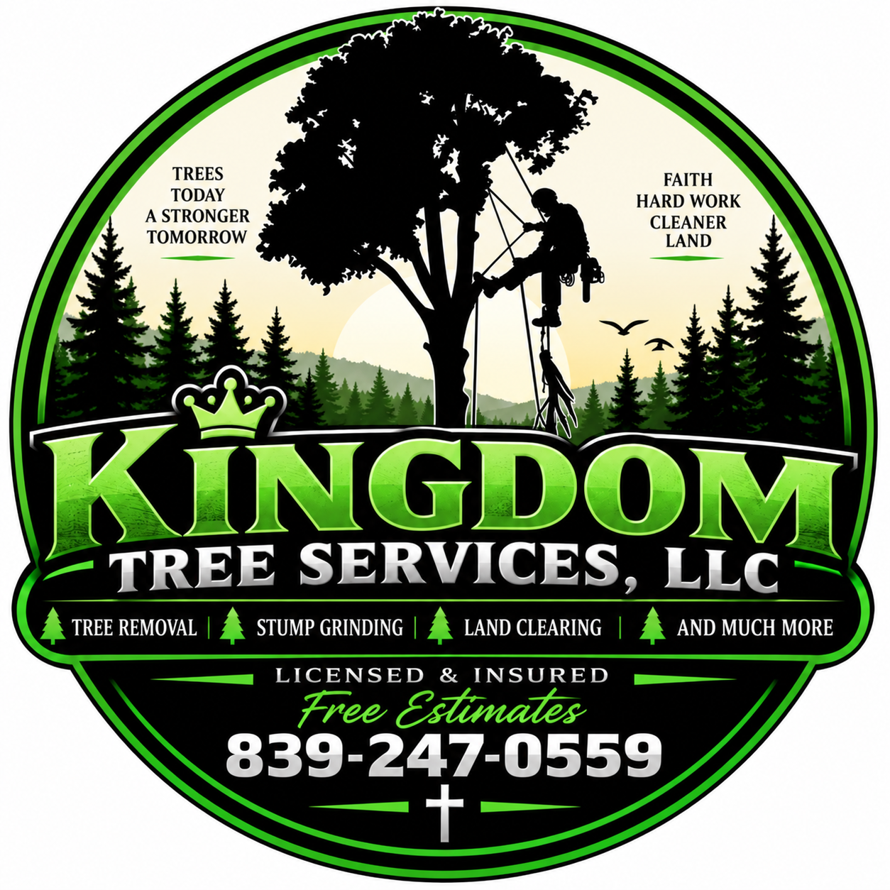 Kingdom Tree Services logo